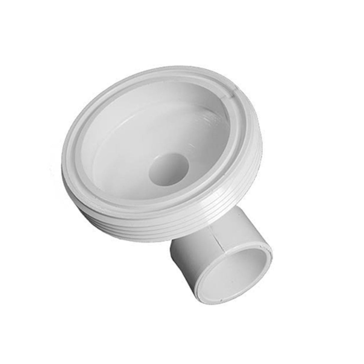 Tailpiece, Heater, 3" w/90 Degree 1” Slip, Smooth Barb : 86-02392