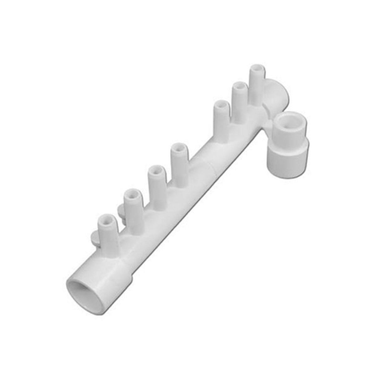 Manifold, PVC, Magic, 1/2"S x 1/2"S x 7 3/8"RB Ports w/ 2 Plugs : 0320-05