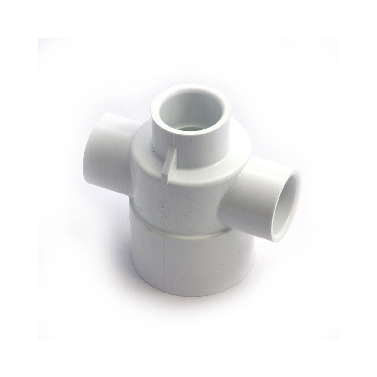 Fitting, PVC, Cross Tee, 1-1/2"S x 3/4"S x 3/4"S x 3/4"S : 413-1770
