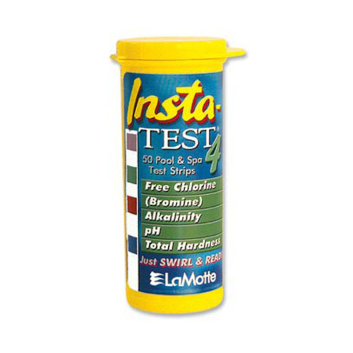 Water Testing, Test Strips, La Motte, Insta-Test, Chlor/Brom/Ph/Alk/Hardness, 12 Packs, Multilingual : 3029-ML-BC-12