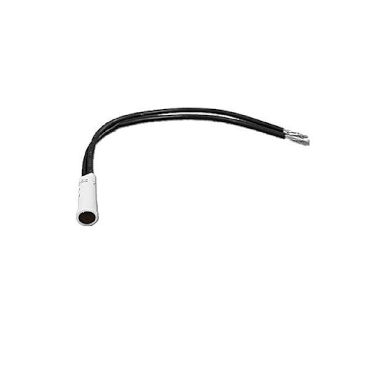 Indicator Light, Neon, Red, 250V, 3/8"OD, Wires Un-Terminated : 6500-1