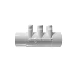 Manifold, PVC, Waterway, 2"S x 2"Spg x 6 3/4"RB Ports : 672-7150
