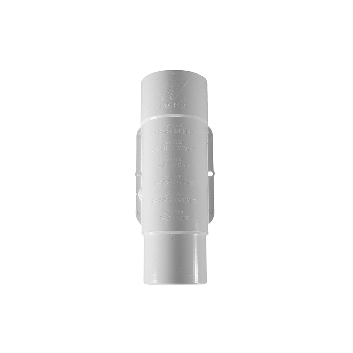 Manifold, PVC, Waterway, 2"S x 2"Spg x 6 3/4"RB Ports : 672-7150