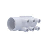 Manifold, PVC, Waterway, 2"S x Dead End x 6 3/4"RB Ports : 672-7180