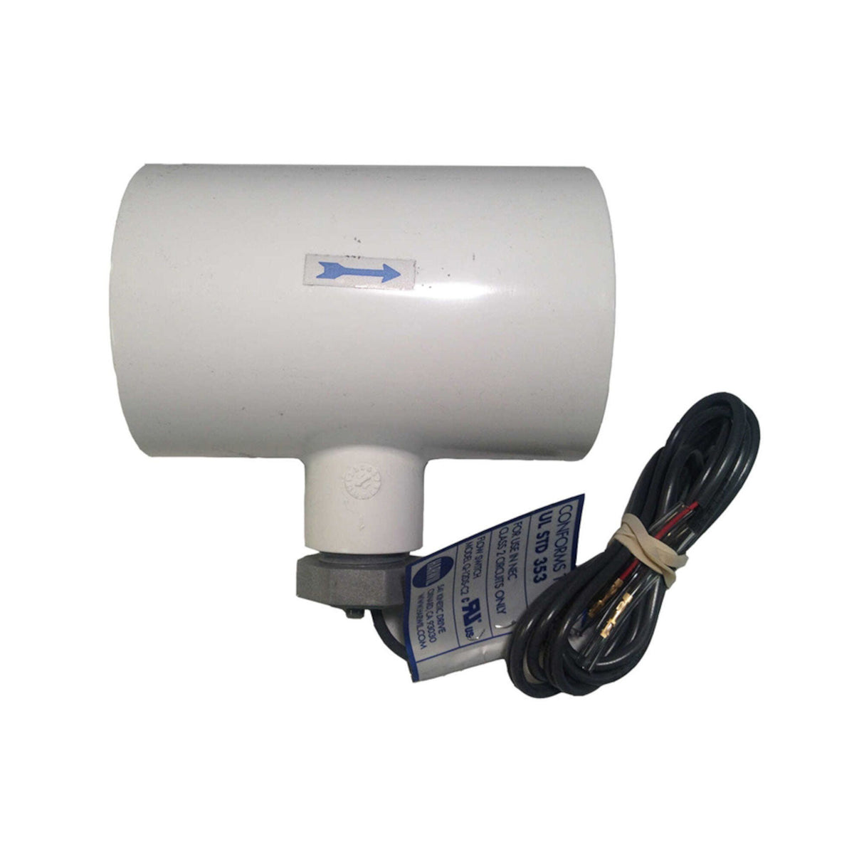 Flow Switch, Sundance, In-Ground, 2" x 2" x 1/2" w/5' Cable : 6560-646