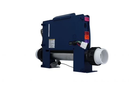Control System, Gecko SSPA, 1.0/4.0kW, Pump1, Pump2 1 Spd, Blower, Mini J&J Receptacles : 0202-205160