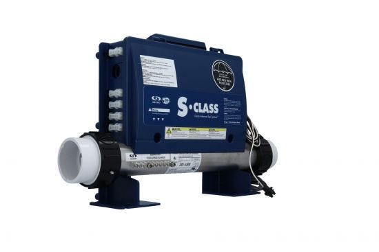 Control System, Gecko SSPA, 1.0/4.0kW, Pump1, Pump2 1 Spd, Blower, AMP Receptacles, Less Cords & Spaside: 0202-205163