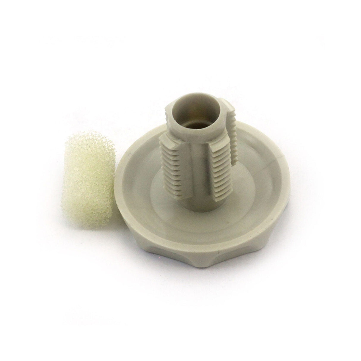 Knob, Air Control, HydroBath, 1", Scalloped, Bone : SA-4159-K