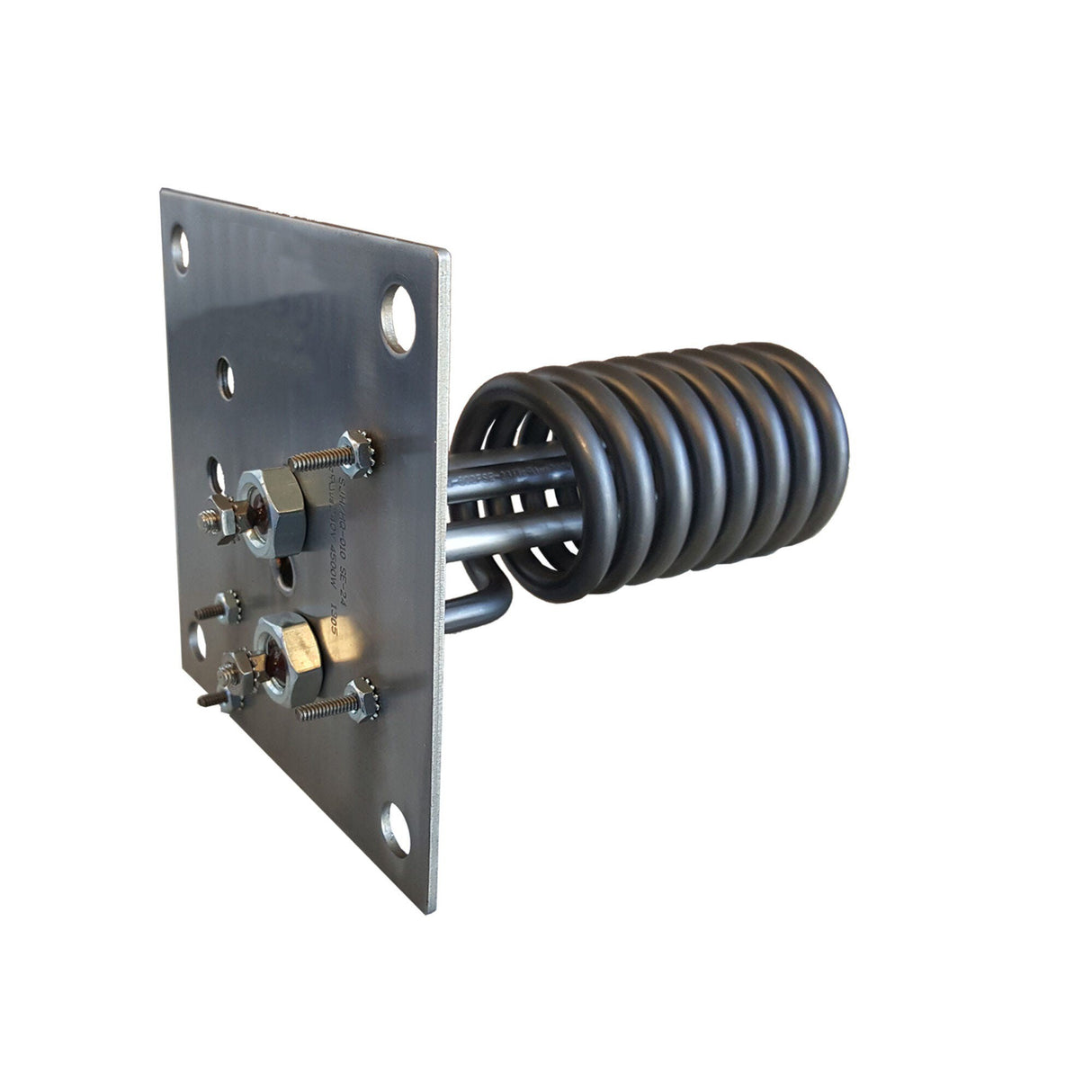 Heater Element, Titanium, Square Flange, 5" x 5", 5.5kW, 230V, 5.5" Immersion : 12-0010F-K