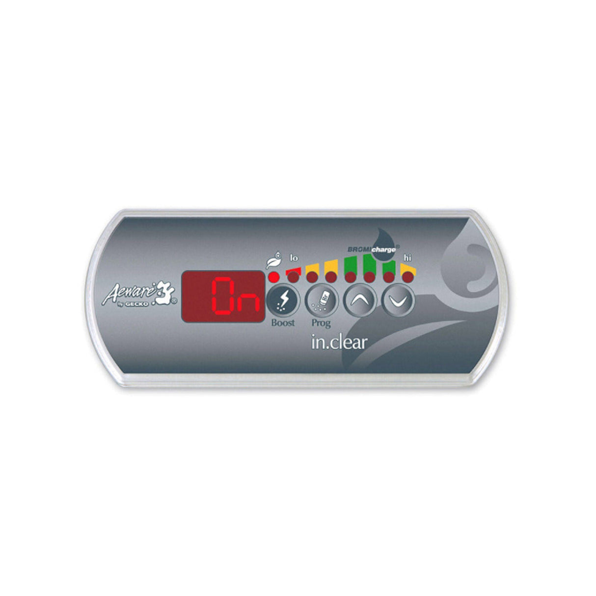 Topside: In.K200-2Op With Overlay, in.clear, 4-Button, For Bromine Charge System : 0607-008010