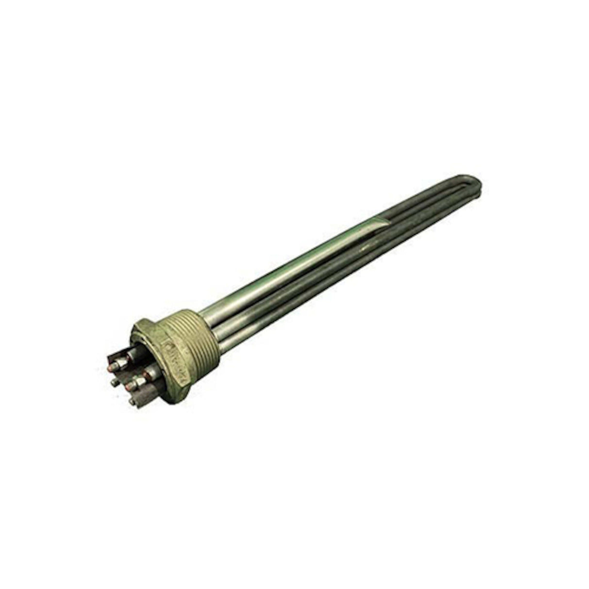 Heater Element, Screw Plug, 1-1/4"NPT, 6.0kW Dual Element 230V, 12" Immersion : 62-1.25-2