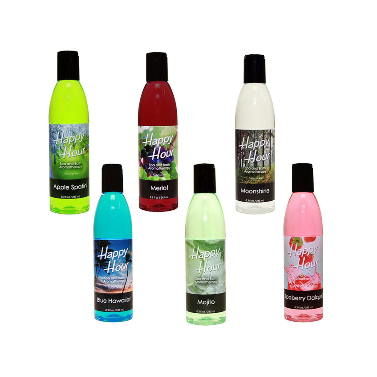 Fragrance, Insparation Happy Hour, Liquid, Case of 12, Assorted 8oz Bottles : 770