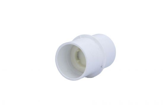 Check Valve, Waterway, 2"S, Flapper, 2.5-8lbs, White : 550-6800