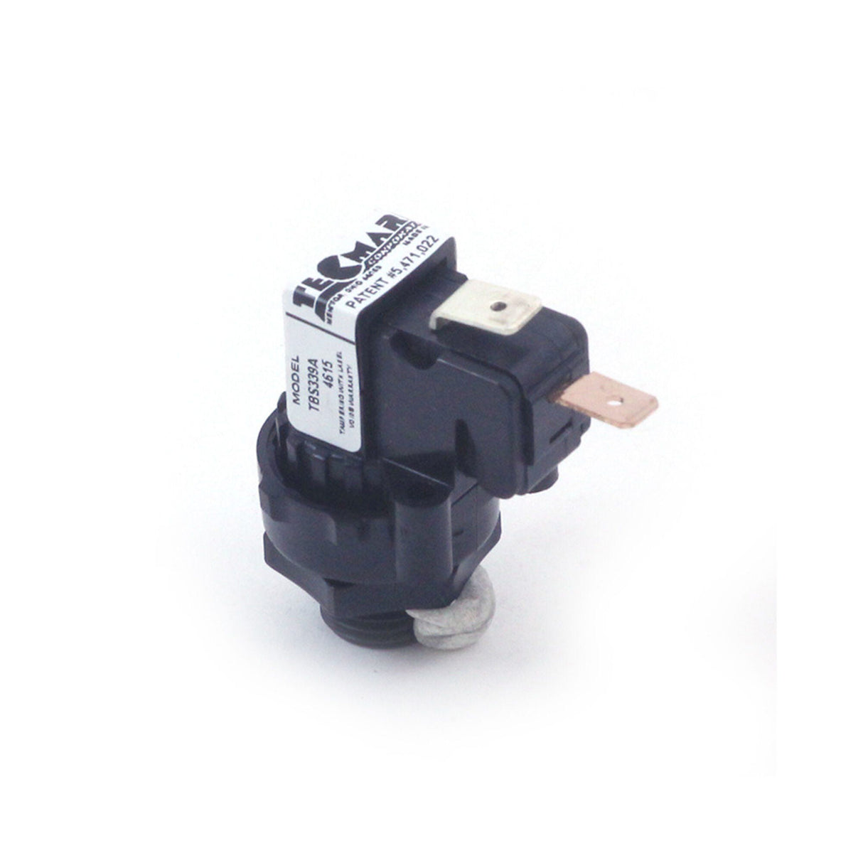 Air Switch, Tecmark, Latching, SPNO, 25A, Center Spout : TBS-339