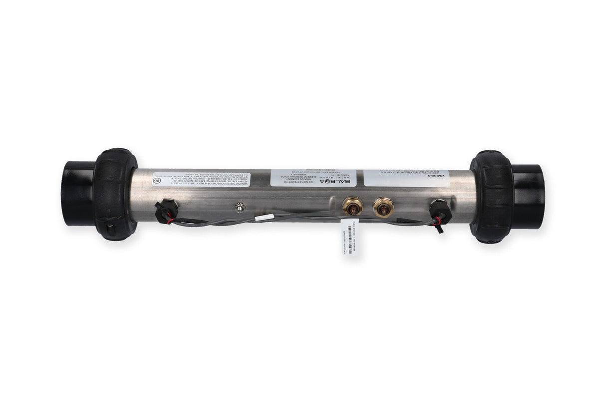 Heater Assembly, Balboa M7, VS/EL, 5.5kW, 230V, 2" x 15"Long, w/2 Sensors, Tailpieces : 58083
