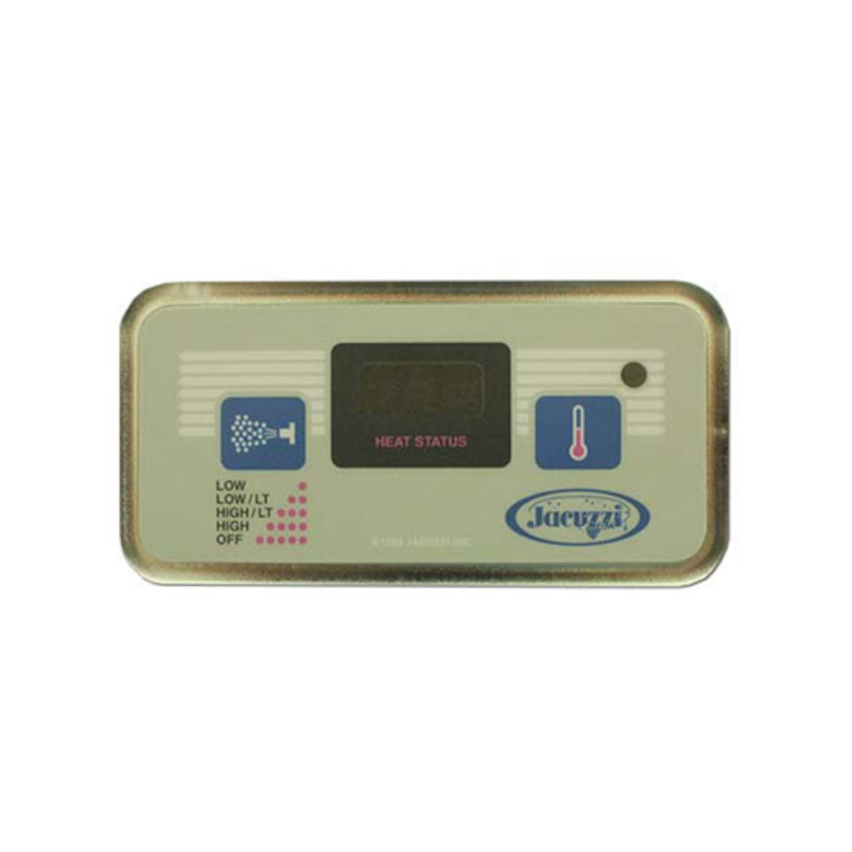Spaside Control, Jacuzzi Balboa R574/576, 2-Button, LED, Light/Jet-Temp : 52223