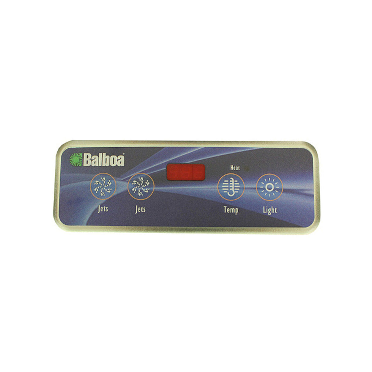 Spaside Control, Balboa VL403, Lite Duplex, 4-Button, LED, Jets-Jets-Temp-Light : 54104