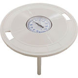 Skimmer Lid, Pentair, 9-3/16" Diameter, w/Thermometer, White : L4W