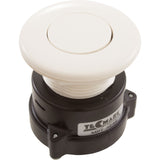 Air Button, TDI 3242, Flush, 1-5/8"hs, 2-9/16"fd, White : MPT-01010-3242