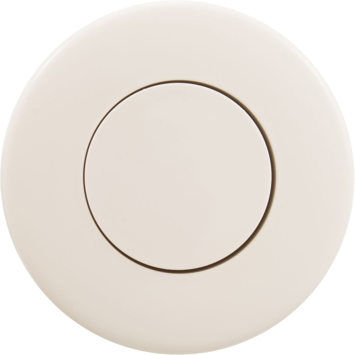 Air Button, TDI 3242, Flush, 1-5/8"hs, 2-9/16"fd, White : MPT-01010-3242
