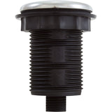 Air Button, TDI 3428, Low Prof, 1-1/4"hs, 1-5/8"fd, Chrome : MPT-57570-3428