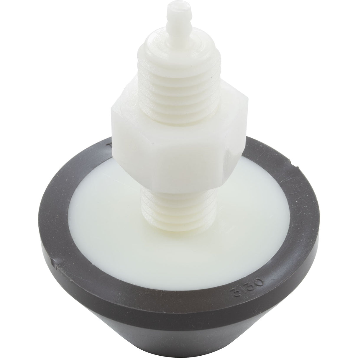 Air Button, Tecmark, Raised Cone, 7/8"hs, 2-3/4"fd, Brown : PT1-3130-02
