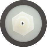 Air Button, Tecmark, Raised Cone, 7/8"hs, 2-3/4"fd, Brown : PT1-3130-02