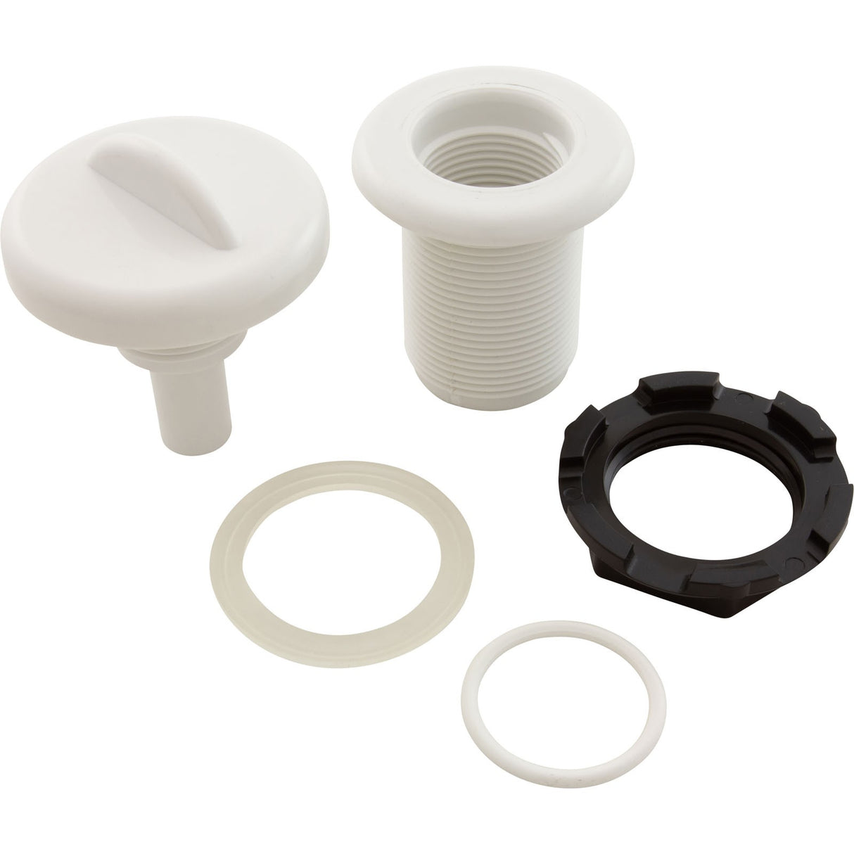 Air Ctrl, BWG/HAI Std, 1-3/4"hs, 2-5/8"fd, Crescent, Wht, 1" : 10-2100WHT