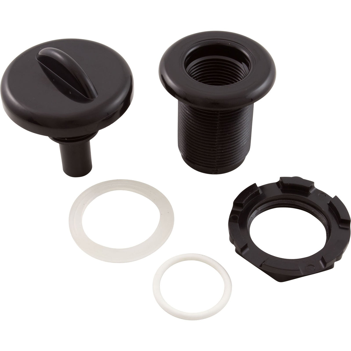 Air Ctrl, BWG/HAI Std, 1-3/4"hs, 2-5/8"fd, Crescent, Blk, 1" : 10-2100BLK