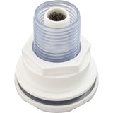 Air Ctrl, CMP, Mini, 1-1/8"hs, 1-11/16"dia, Cresent, White, 1/2" : 25099-000-000