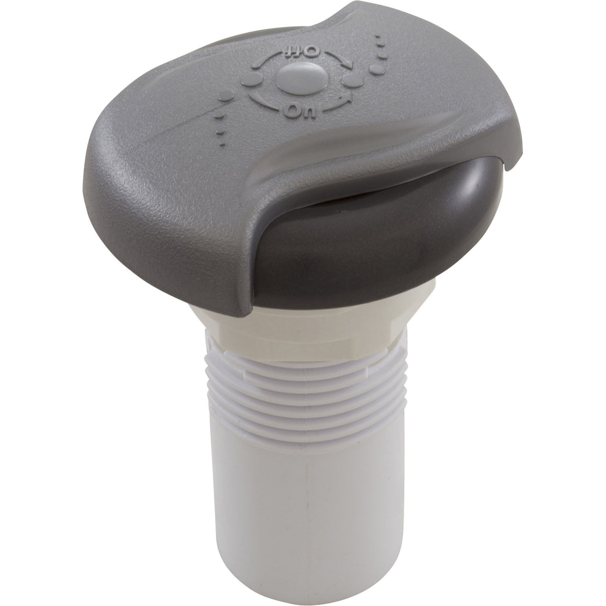 Air Ctrl, CMP Top Access, 1-11/16"hs, Wave, 1"s, Slvr/Graph Gry : 25090-707-000