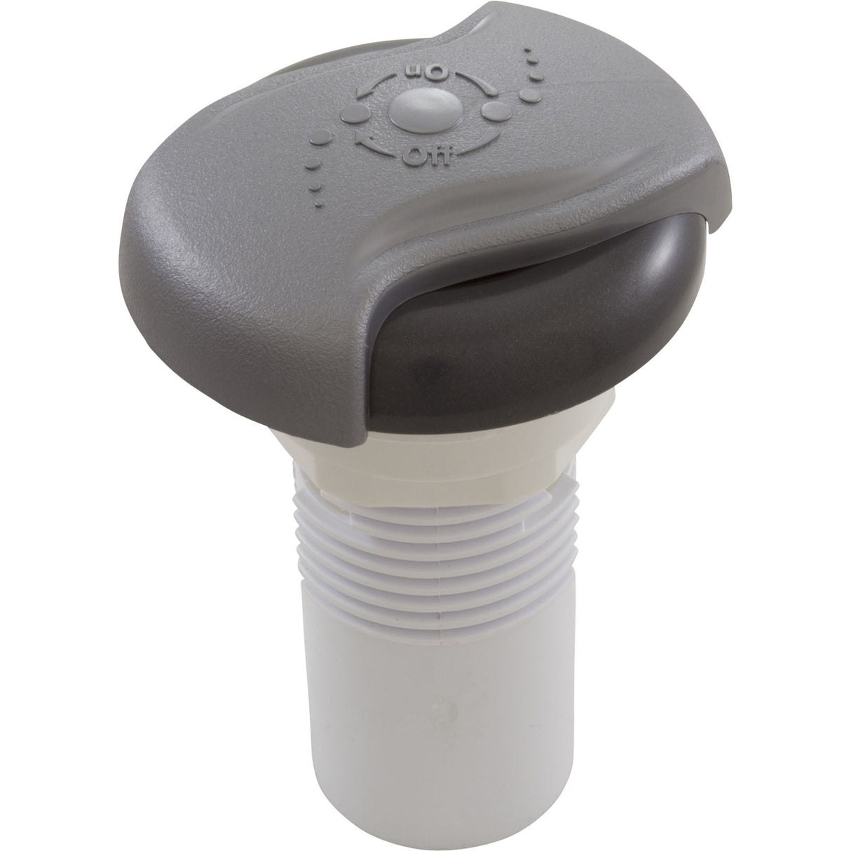 Air Ctrl, CMP Top Access, 1-11/16"hs, Wave, 1"s, Slvr/Graph Gry : 25090-707-000