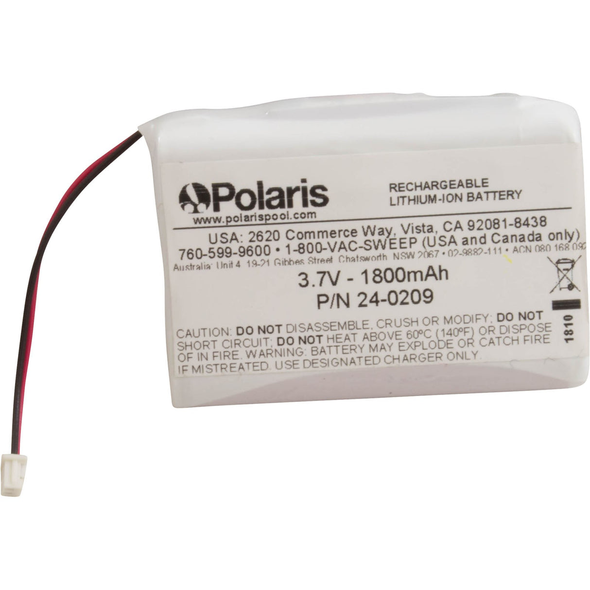 Battery, Polaris Zodiac EOS, Wireless Remote : E33