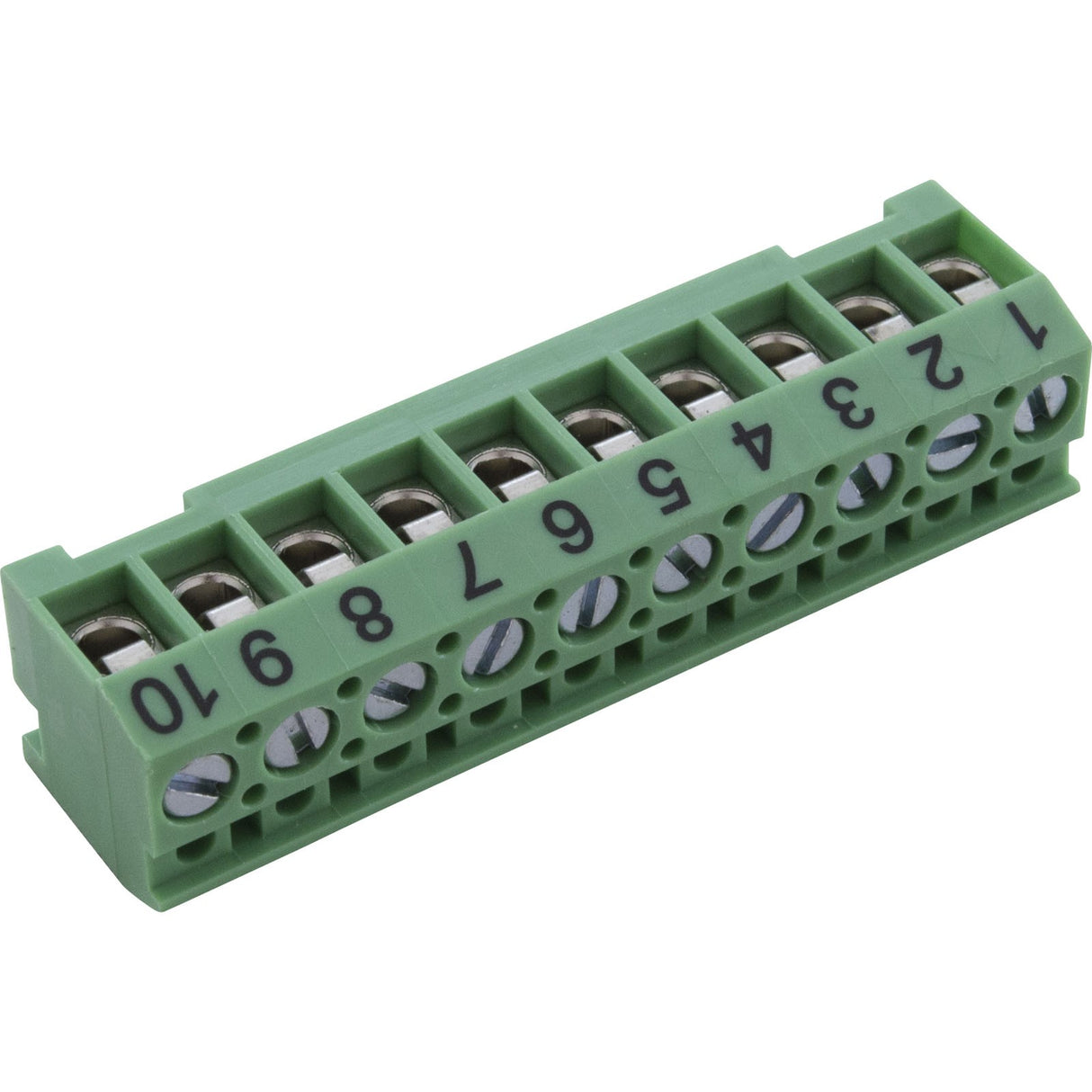 Terminal Bar, Zodiac Jandy AquaLink RS, 10-pin, Green : 6610+