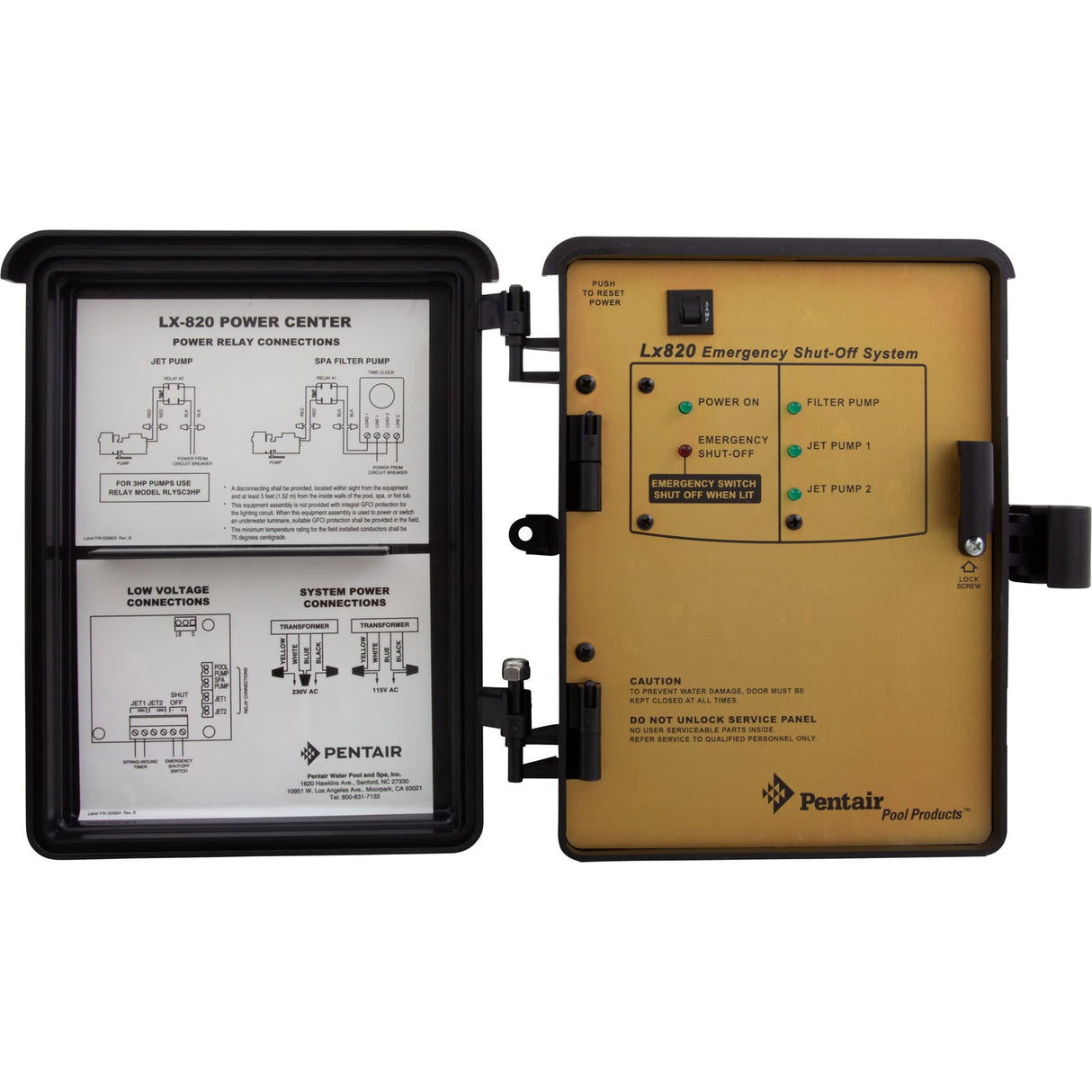 Power Center, Pentair Compool LX820 : LX820