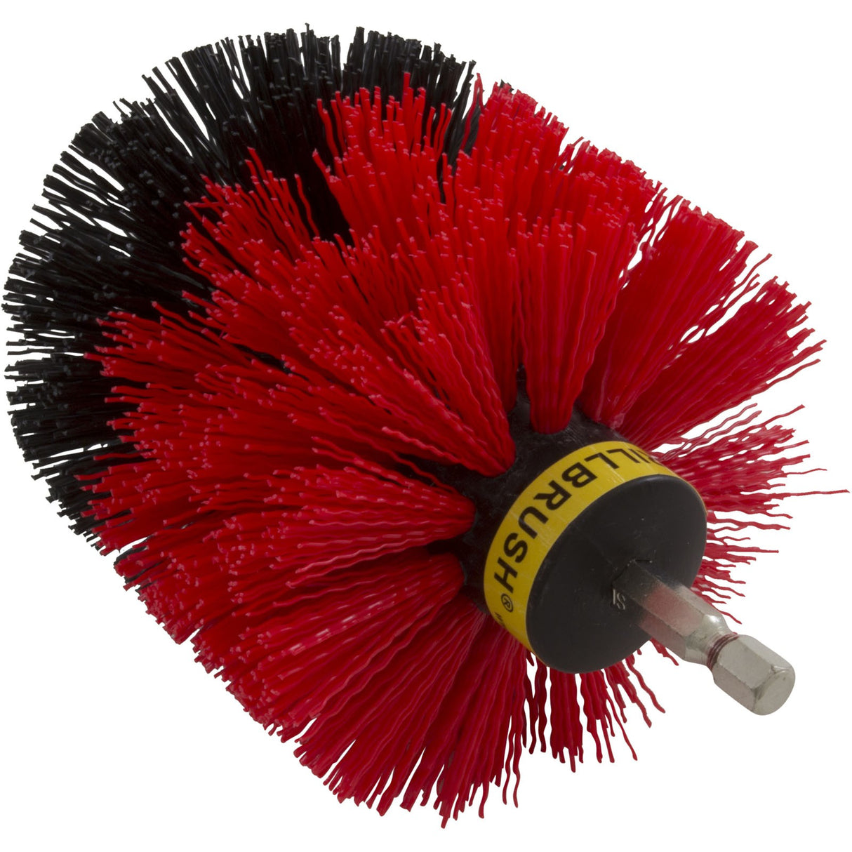 Drill Brush, Useful Products, Power Scrubber, Stiff, Red/Blk : OriginalRedBlkStiff