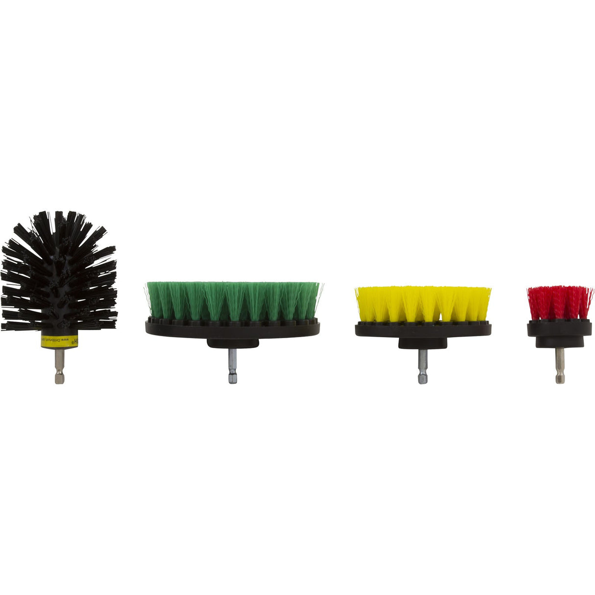 Drill Brush Kit, 4 Brushes, Useful Products : S-G5Y4R2KO-QC-DB