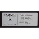 Control, Hydro-Quip PS6702Y-LH, P1, Bl, Oz, Lt, LH, 115v/230v : PS6702-LH