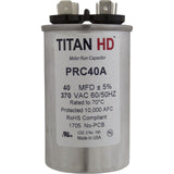 Run Capacitor 50 MFD, 370v, 2" x 3-3/4" : RD-50-370