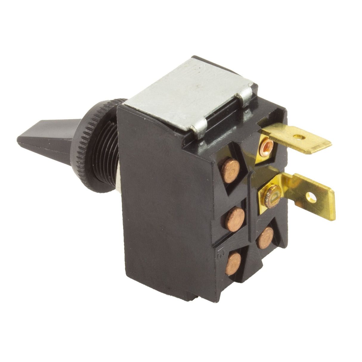 Toggle Switch, Raypak, 3A/6A, SPST, Black : 100-10000442