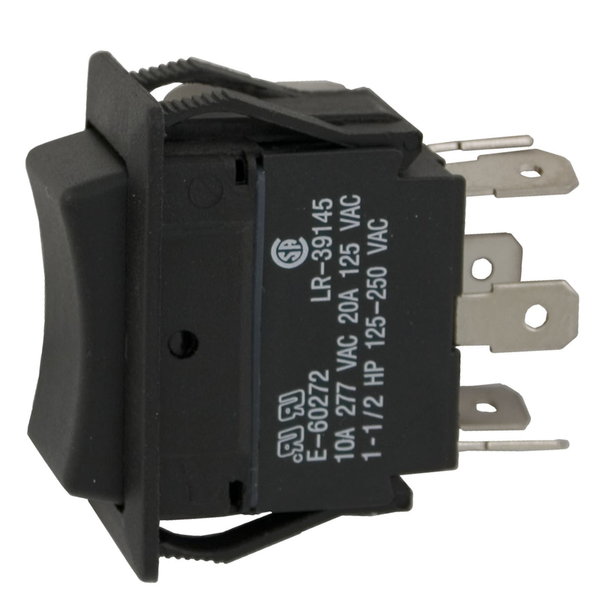 Rocker Switch, DPDT, Center Off :