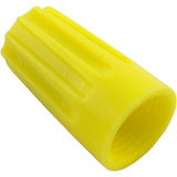 Wire Nut Connecter, Pack of 25, 18-10 AWG, Yellow :