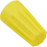Wire Nut Connecter, Pack of 25, 18-10 AWG, Yellow :