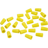 Wire Nut Connecter, Pack of 25, 18-10 AWG, Yellow :