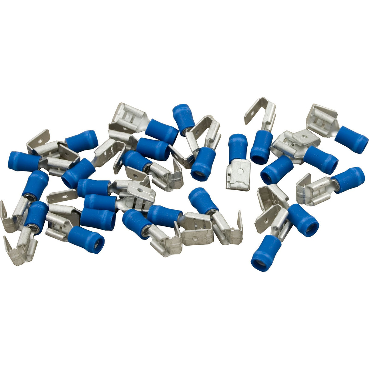 Disconnect, Piggyback, 25 Pack, 16-14AWG, .250 Tab, Blue : DV14-250P-M