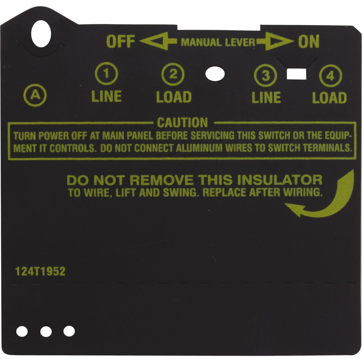 Timer Insulator Protector, Intermatic : 124T1952