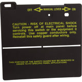 Timer Insulator Protector, Single, Intermatic T100 Series, Blk : 124T2411A-Single