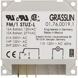 Timer, Grasslin, SPDT, Panel Mount, 115v, 24hr : FM/1 STUZ 120V