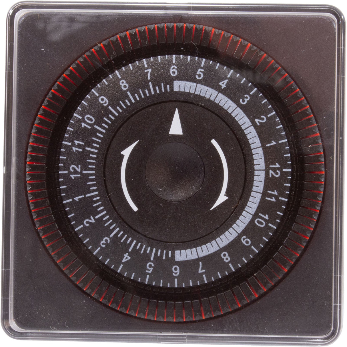 Timer, Diehl, SPST, Panel Mount, 115v, 20A, w/housing, 24hr : TA4160
