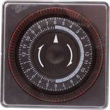 Timer, Diehl, SPST, Panel Mount, 115v, 20A, w/housing, 24hr : TA4160